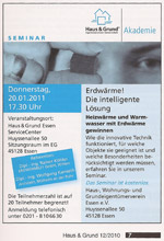 Seminar Erdwärme